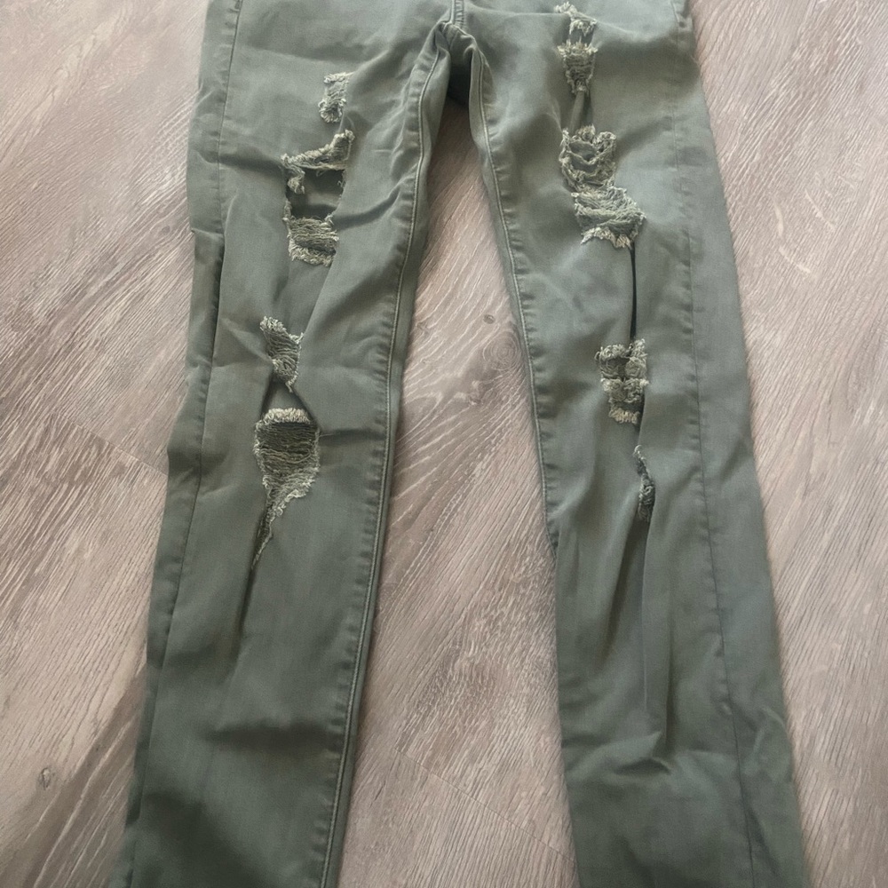 Green jegging